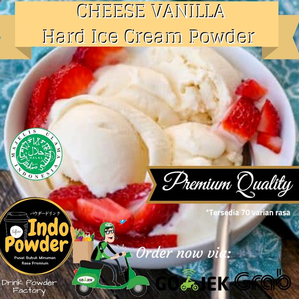 

✨11.11✨ Bubuk ICE CREAM rasa Cheese Vanilla 1Kg - Bubuk es Krim rasa Cheese Vanilla 1Kg