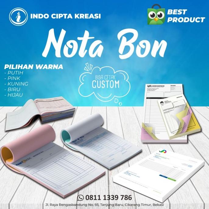 

Cetak Nota 1 Rim 2 Ply / Rangkap (Nota/ Surat Jalan , Form ) 2Ply 1Rim