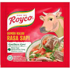 

BUMBU MASAKAN ROYCO SAPI 8 GR 1 RENTENG