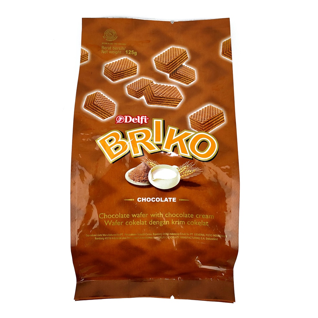 

BISKUIT WAFER SELAMAT BRIKO 125 GR