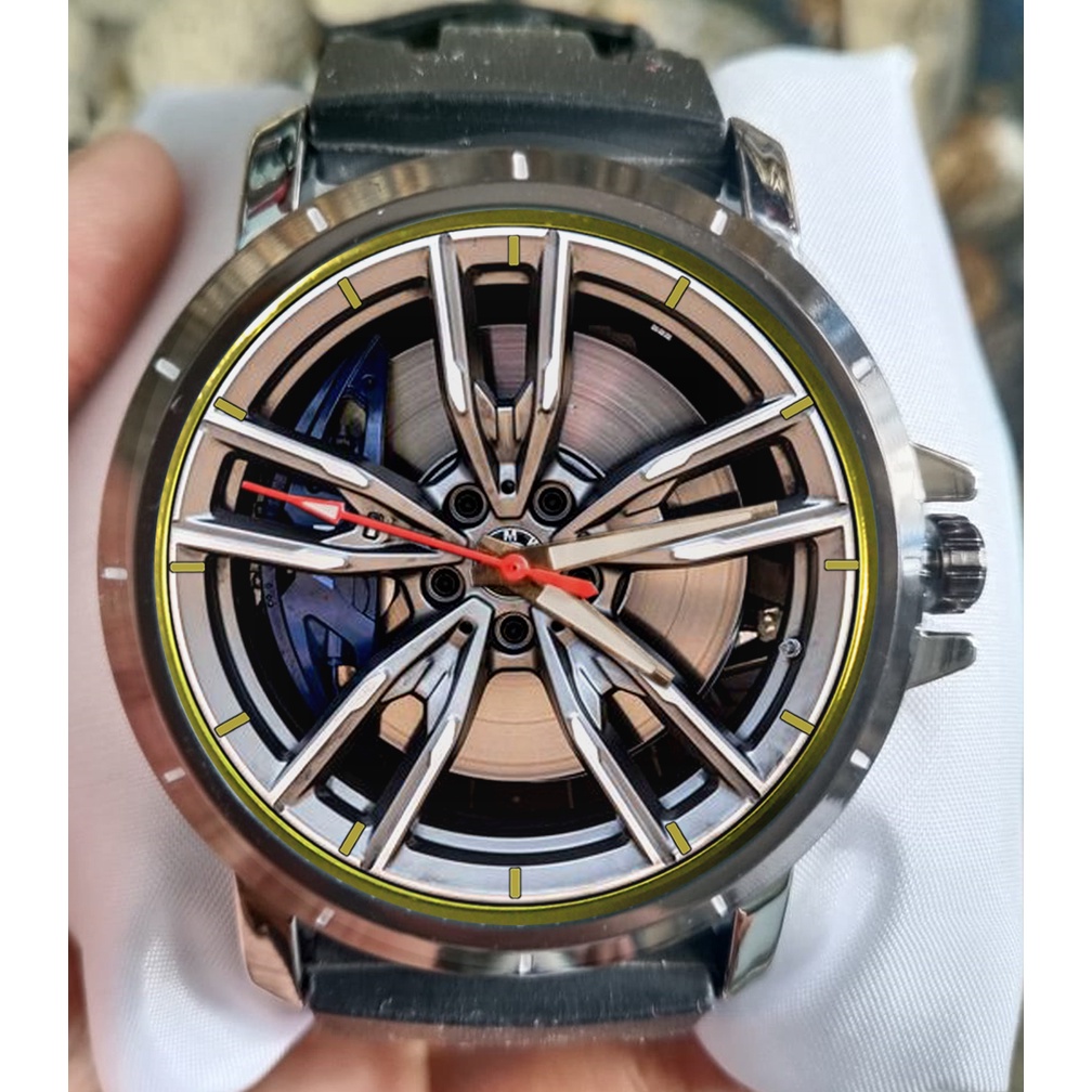 JAM TANGAN CUSTOM VELG BMW NEW