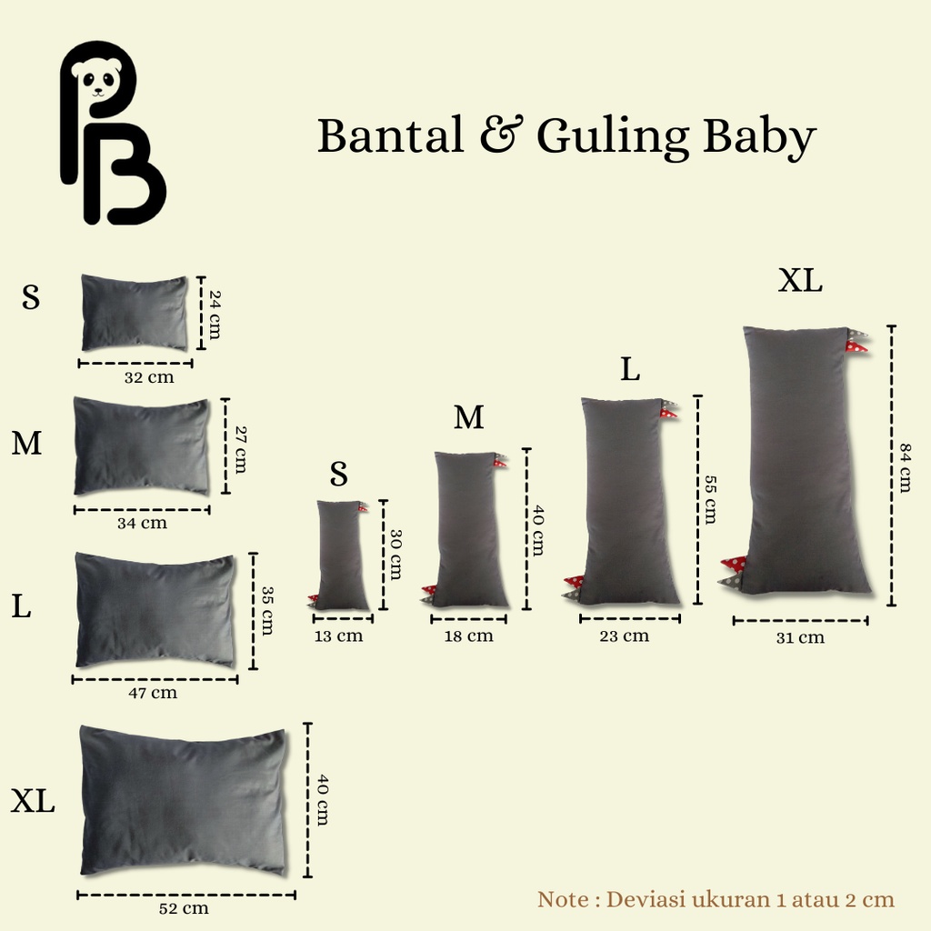 Precious Baby | Bantal Bayi &amp; Guling Bayi Polos | Bantal Baby | Guling 2in1 | Baby Pillows And Bolster | Pillow Hug