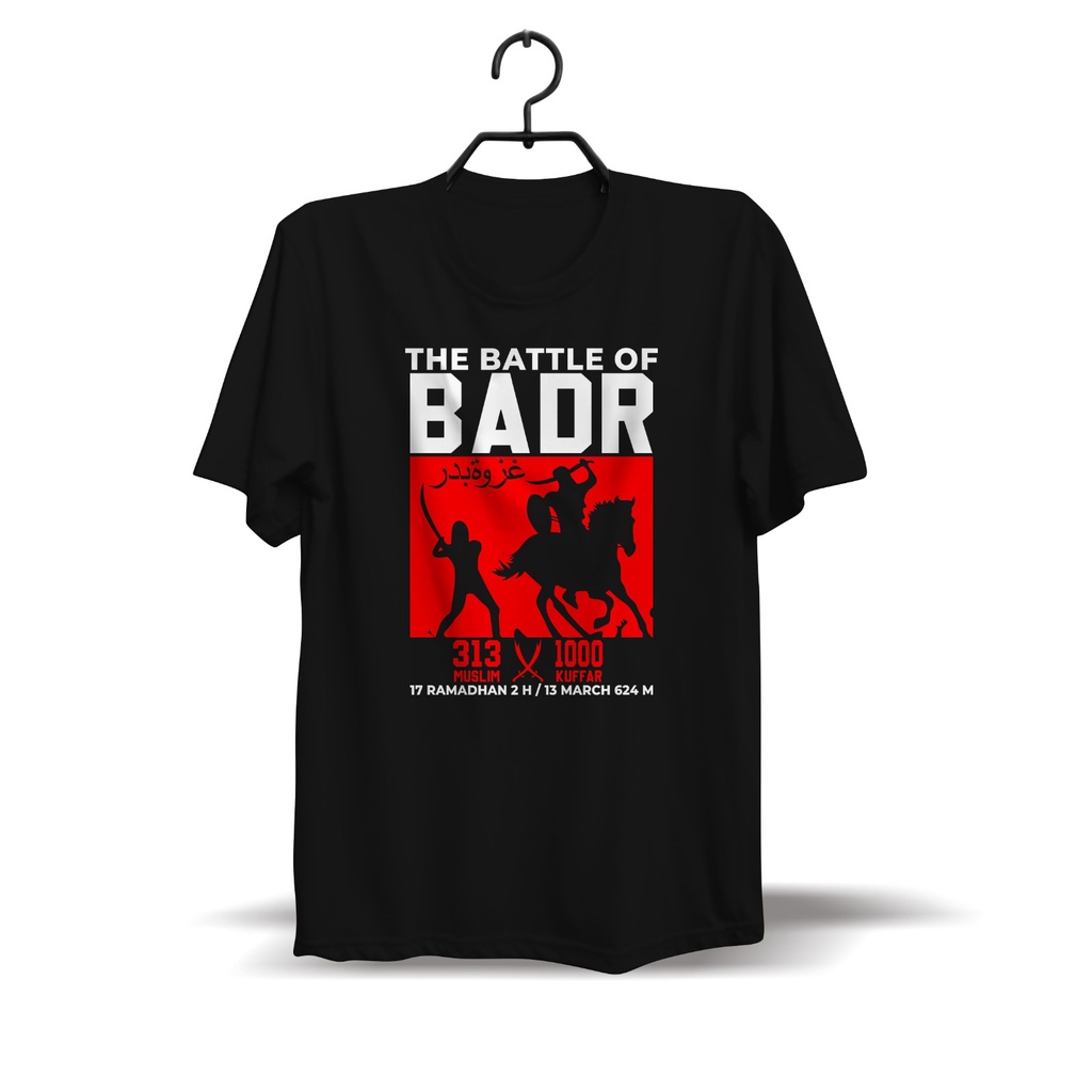 ctrl.id - BAJU KAOS PRIA DTG DTF DESAIN BADAR MAT KATUN COMBED 30S