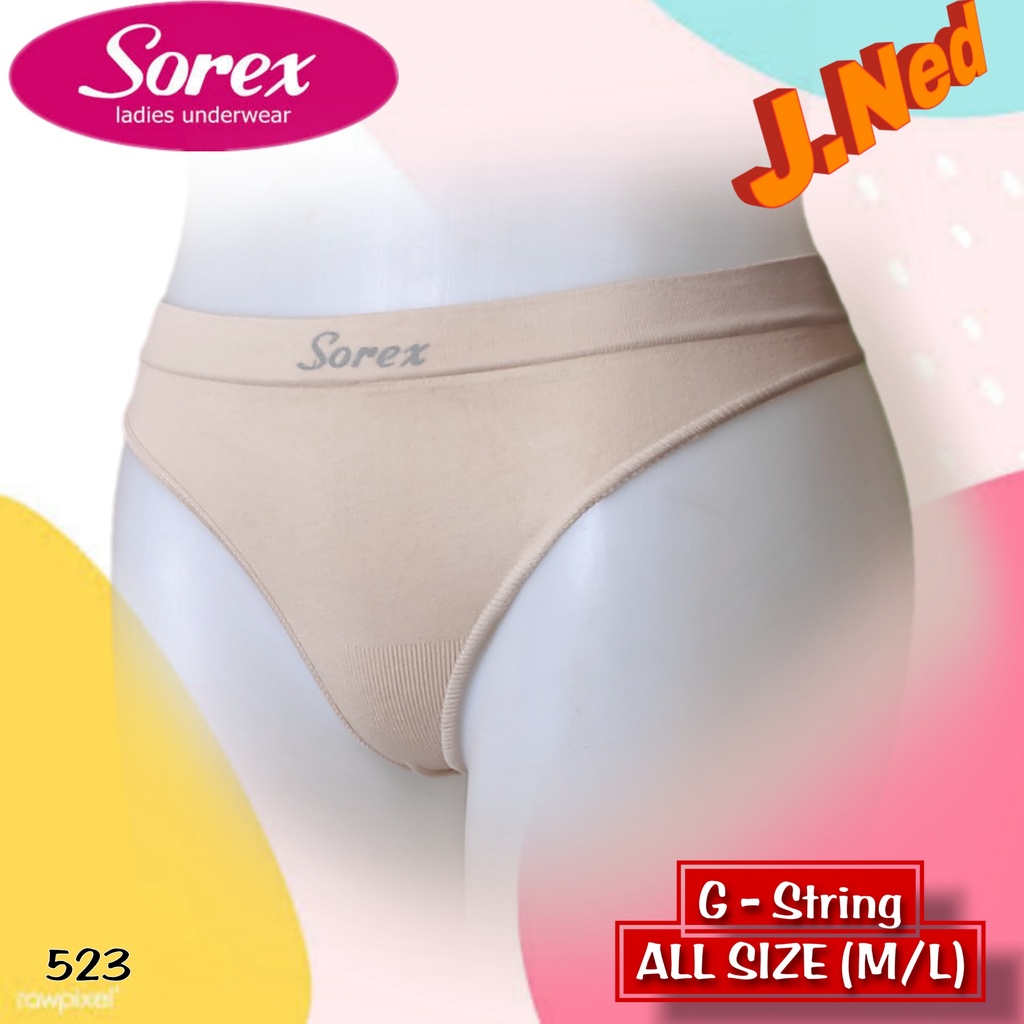 J523 CELANA DALAM GSTRING SOREX RAJUT FREESIZE