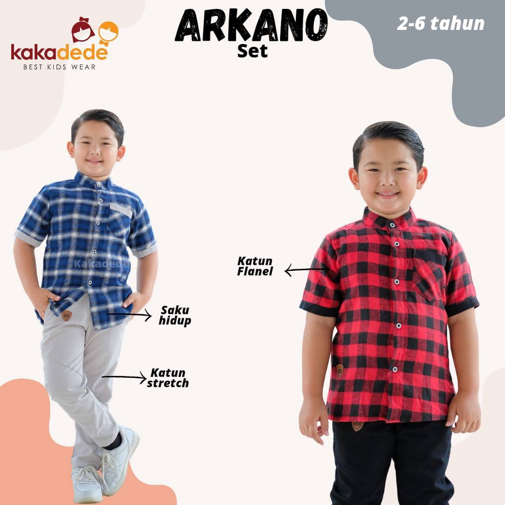 Setelan anak Arkano by kakadede