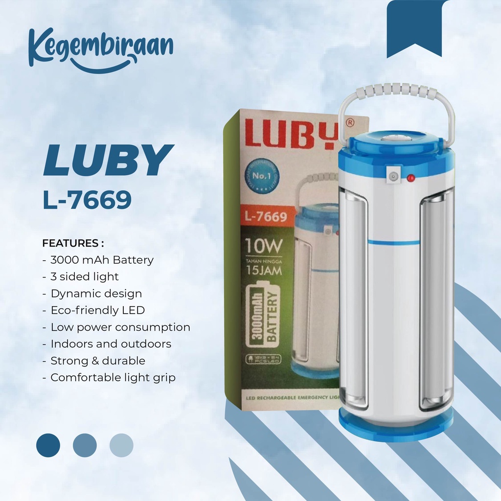 Luby L-7669 Lampu emergency Luby