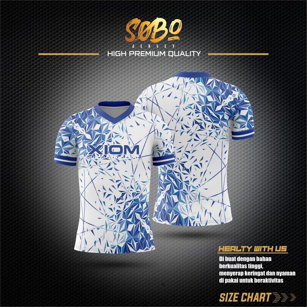 Jersey Pingpong Blue Crystal Edition