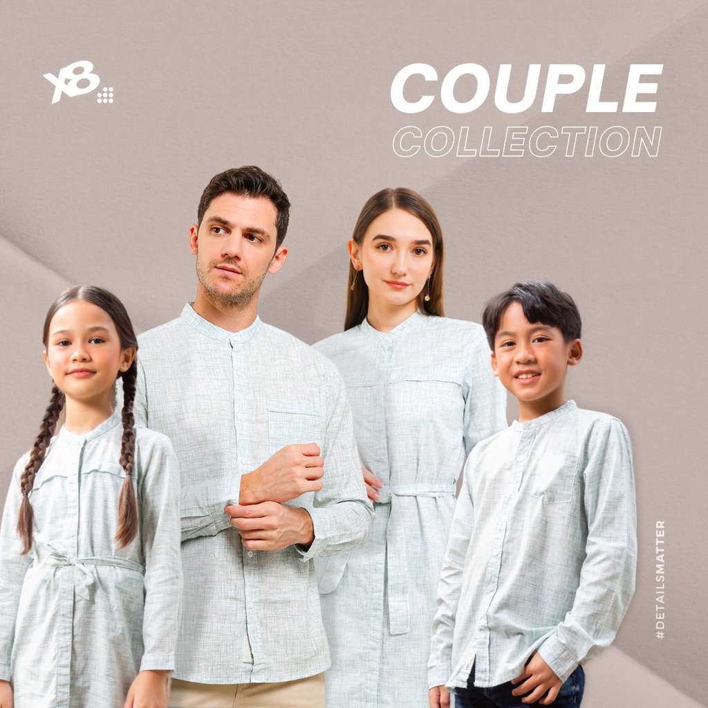 X8 Yugo Shirt Couple Family - couple baju lebaran