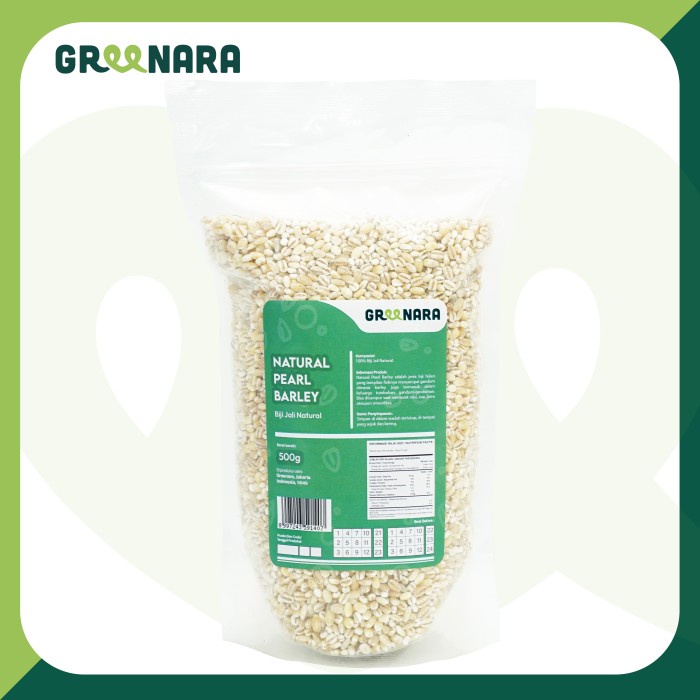 

[Ready-Stock] Natural Pearl Barley / Biji Jali - Jali 500gr