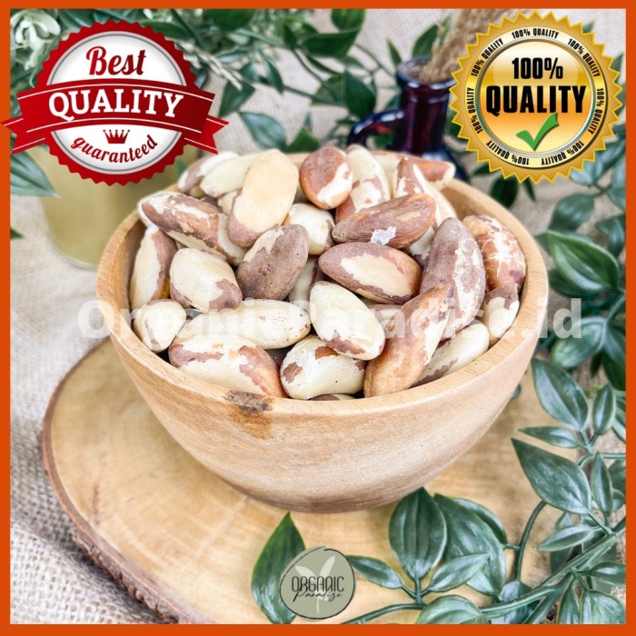 

PROMO RAMADHAN!! Brazil Nut / Kacang Brazil 100 gram Premium Quality - RAW