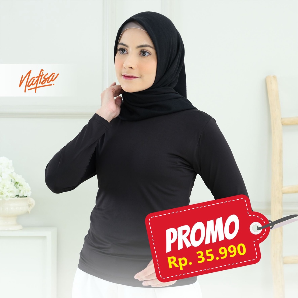 Nafisa Manset Kasuna - Manset Dalaman Baju Lengan Panjang Size Lengkap