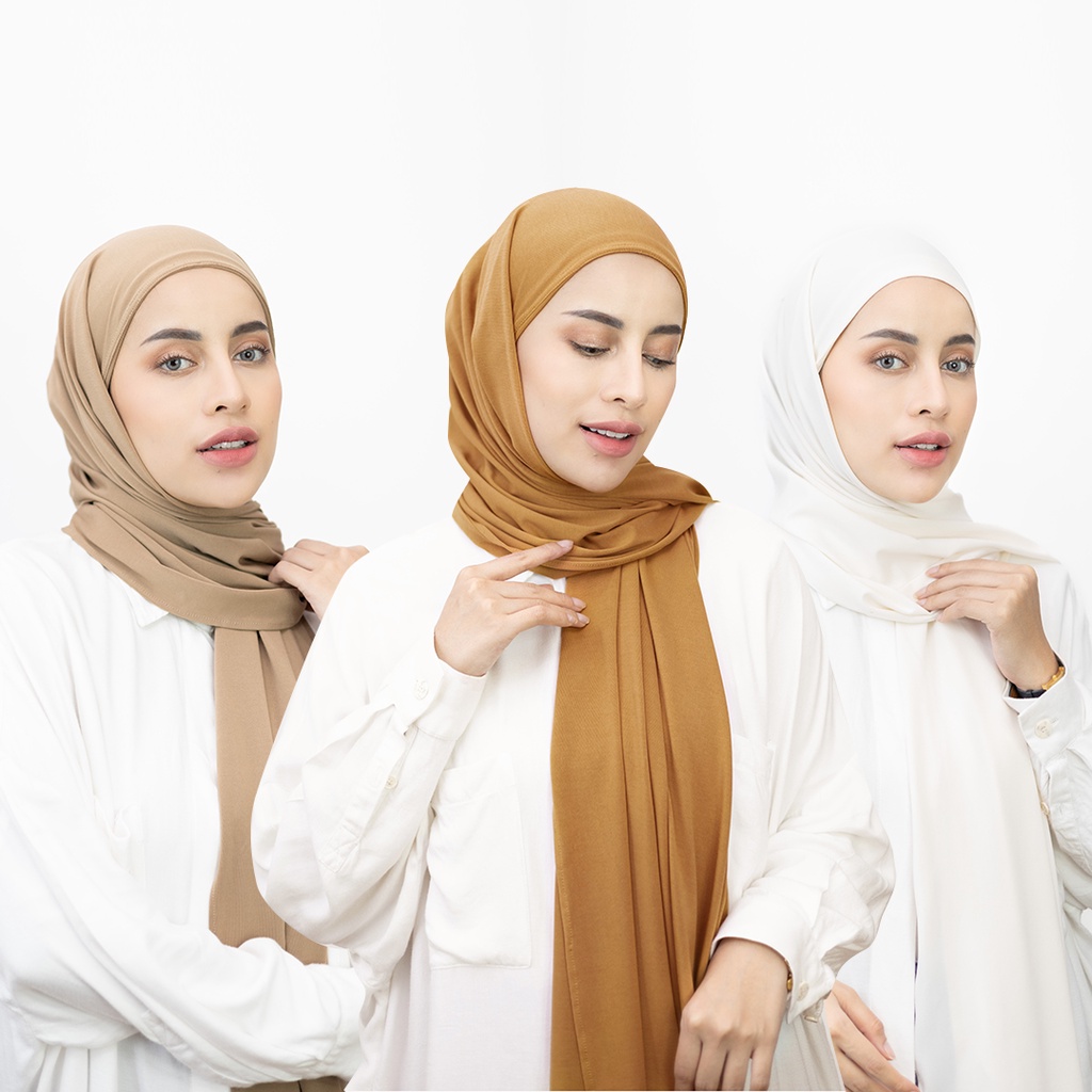 [𝐒𝐲𝐥𝐦𝐢] [DEFECT SALE] Pashmina SAIRA Instant Premium