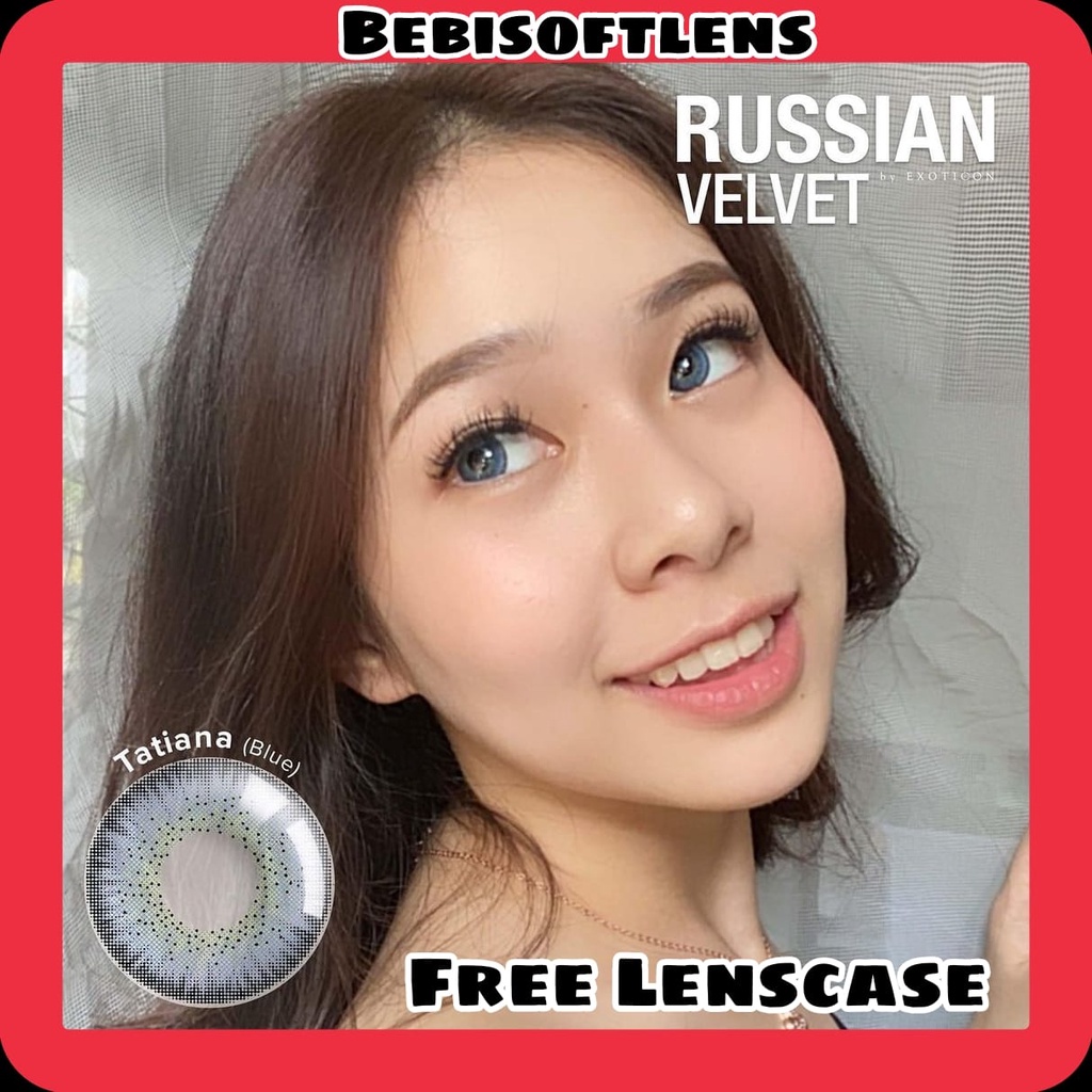 Softlens X2 KAWAII, RUSSIAN VELVET, JAMILLA DIA 14.50mm NORMAL / softlen / softlense / emoticon Lensa Kontak