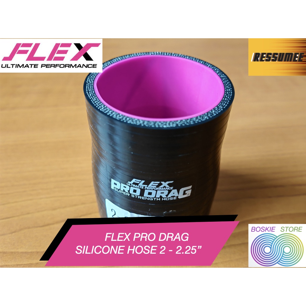 Silicone Hose Flex Reducer 2.25 inch ke 2 inch Flex Pro Drag Series