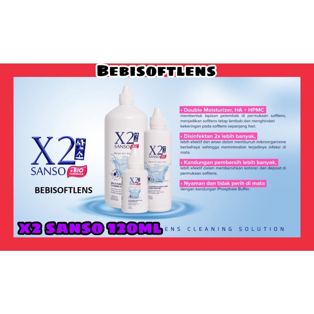 Cairan X2 sanso 60ml + Bio Formula/ BB