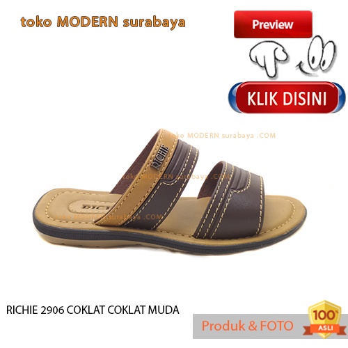 Sandal anak sandal sopan casual slide RICHIE 2906