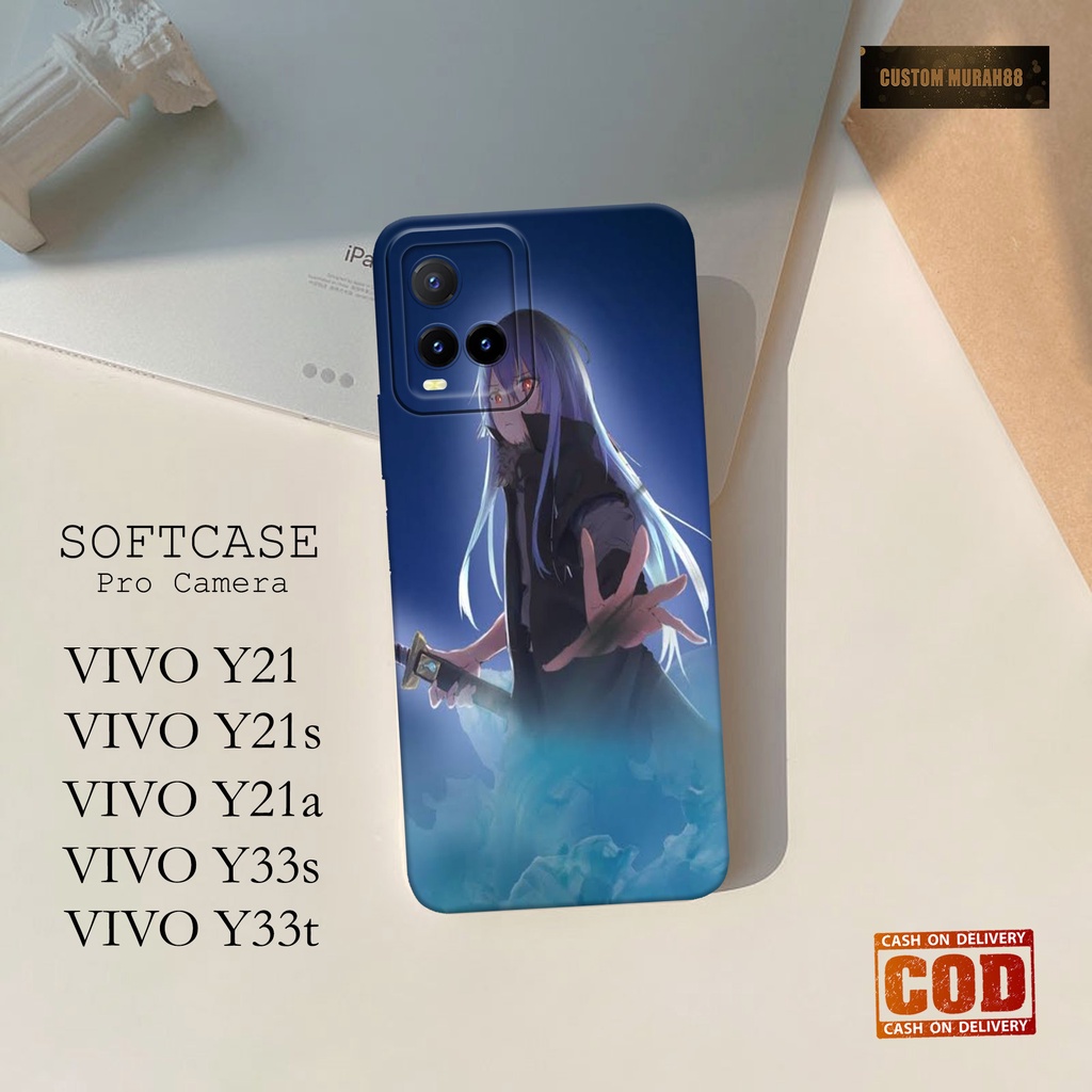 Case Hp Vivo Y21 / Y21s / Y21a / Y33s / Y33t Terbaru - Fashion Case ANIME - Casing Hp Vivo Y21/Vivo 