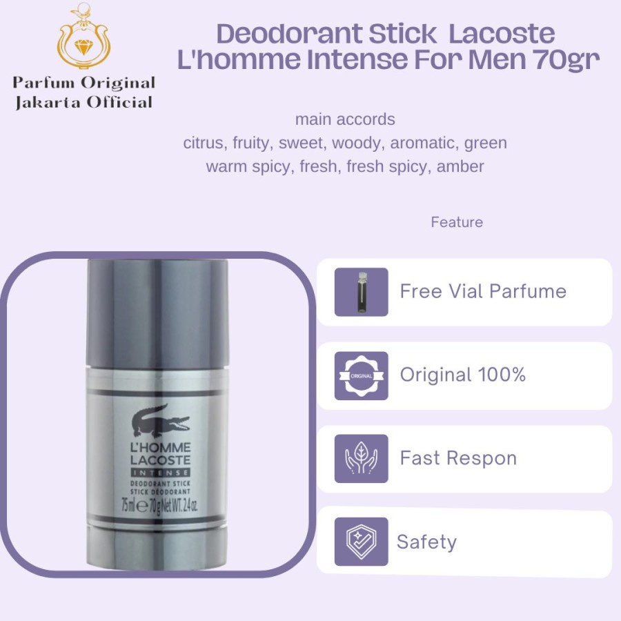 Deodorant Stick Deostick Asli Perawatan Kecantikan Original Import Branded Pria Laki Laki Cowok Laco