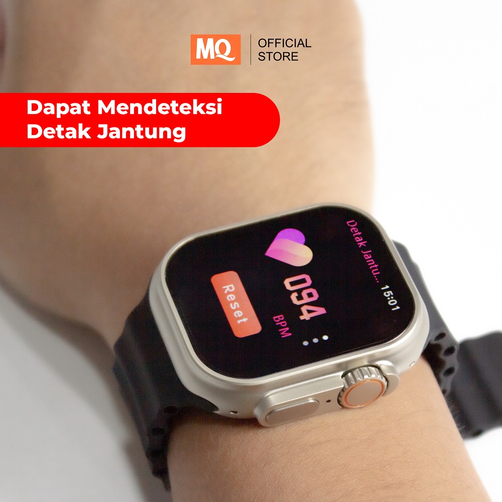 MQ Smartwatch MB8 Plus Ultra Pro Bluetooth V5.2 Full Touch Screen 2.02 inch Wireless Charging