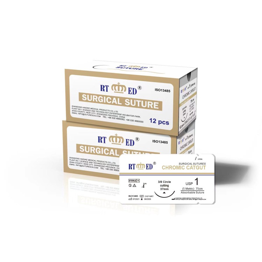 surgical suture / benang jahit operasi Chromic Catgut