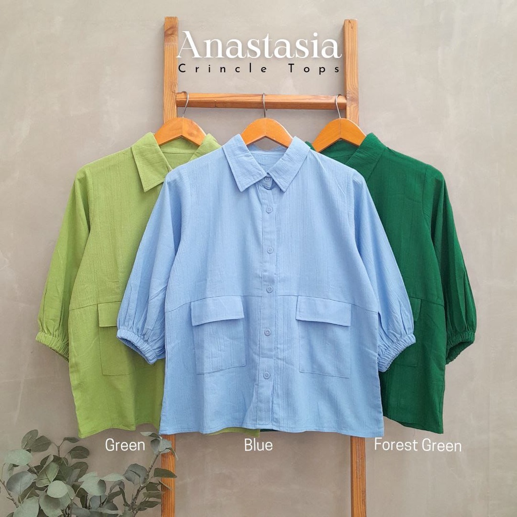 CallieTamami - A 6436 Anastasia Crincle Tops