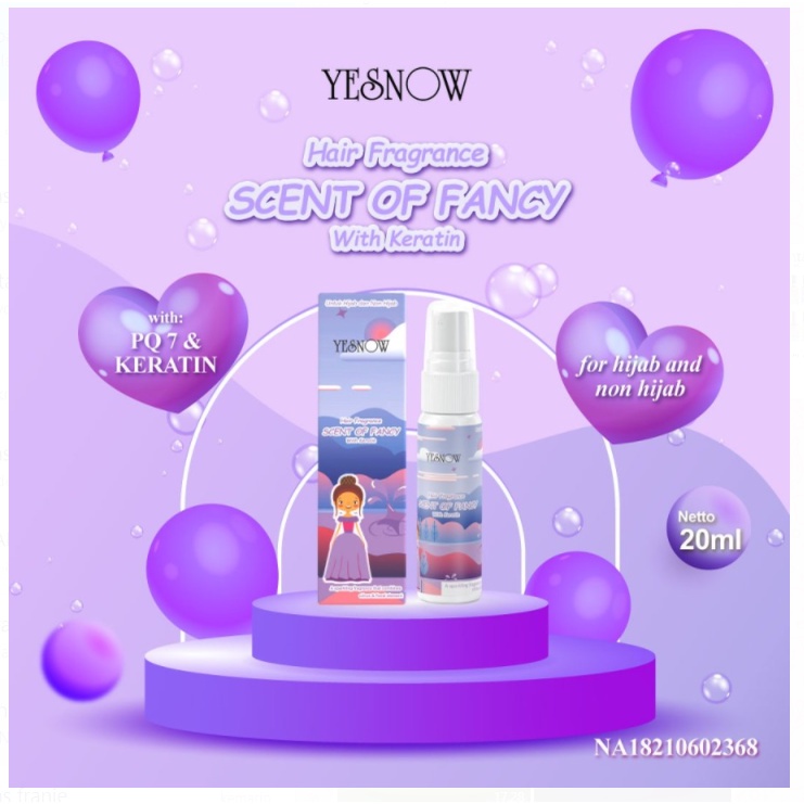 MFI - SYB YesNow Hair Fragrance scent 20ml | All Series | BPOM