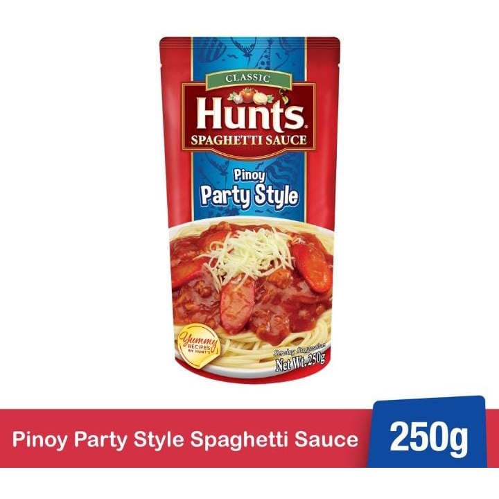 

HUNT'S SPAGETTI SAUCE PINOY PARTY DOY/PARMESAN CHEESE 250g