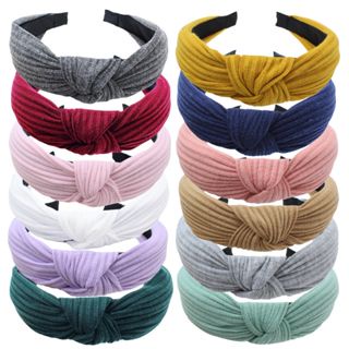 GO!BD1159 Bandana Wanita Gaya Korea Bando Simpul Polos Fashion Aksesoris Wanita Korean Import