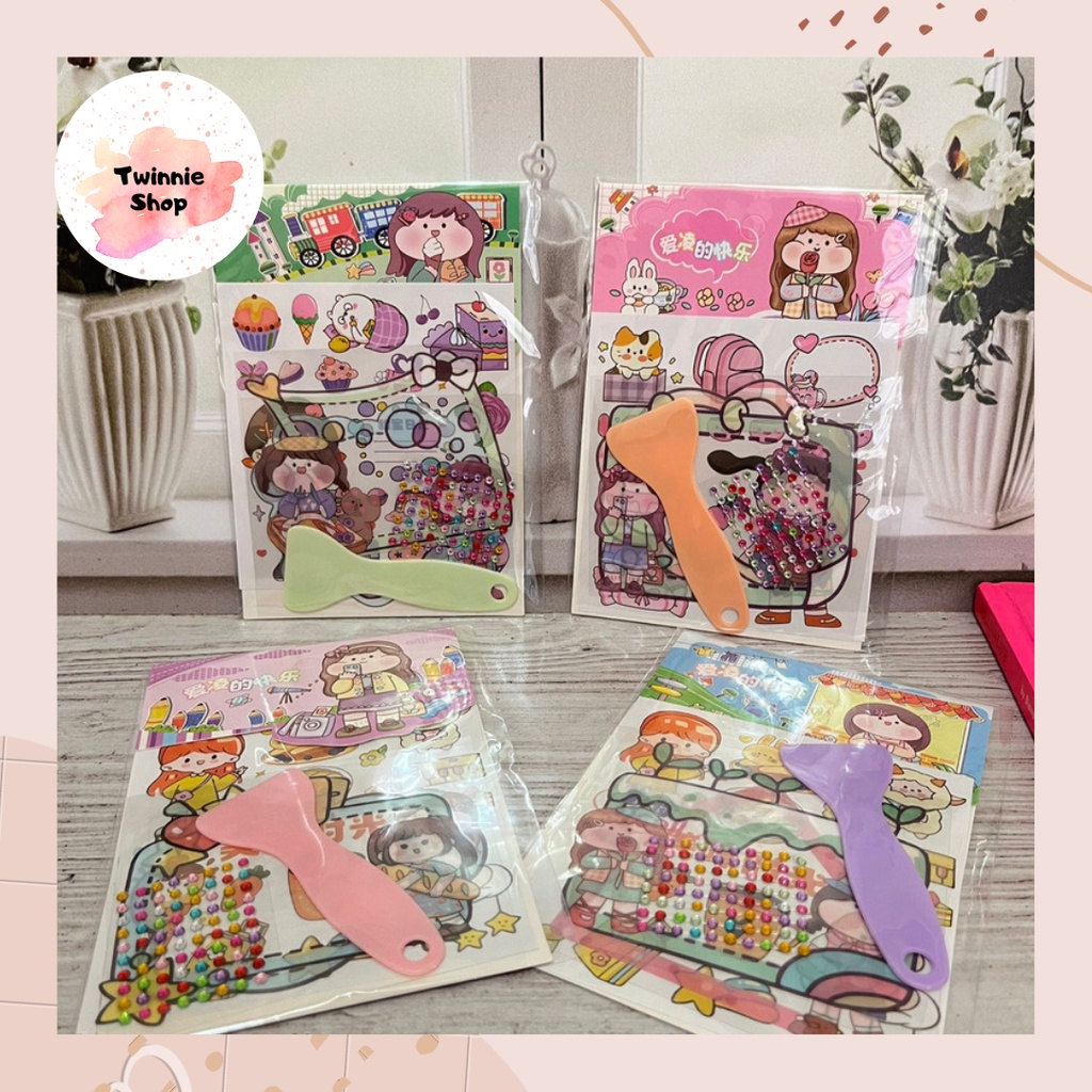 

Paket Sticker LGL-9461 Isi 3 Lembar Sticker 1 Spatula 1 Lembar Glitter Manik Perata Lucu Unik Tempelan Hiasan Stiker