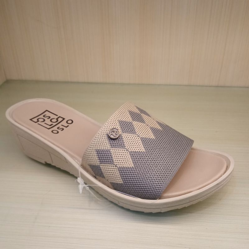 ISM - Sandal Wedges Wanita Oslo/SB.263 - Sandal Wedges Simple