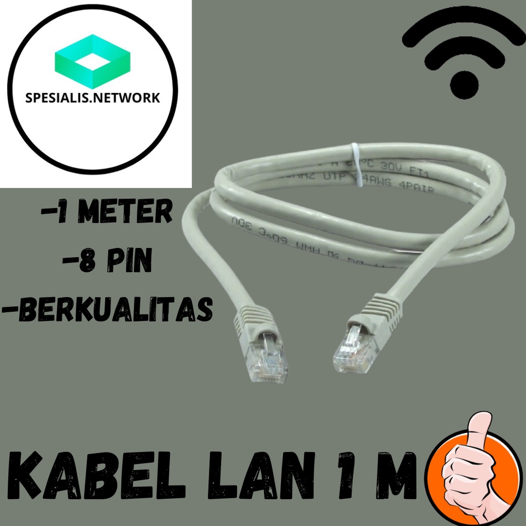 KABEL LAN 1 M