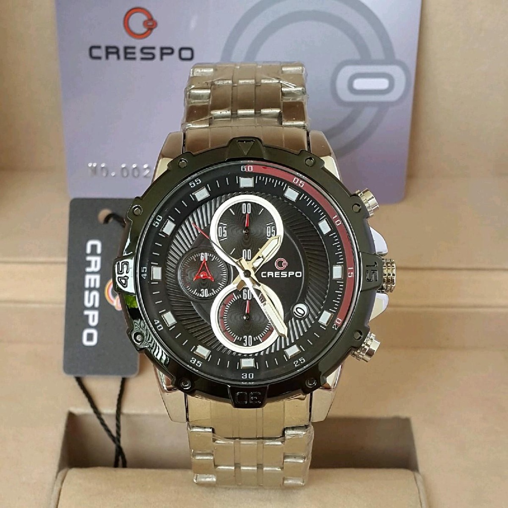 Jam tangan CRESPO C5020 crono aktif
