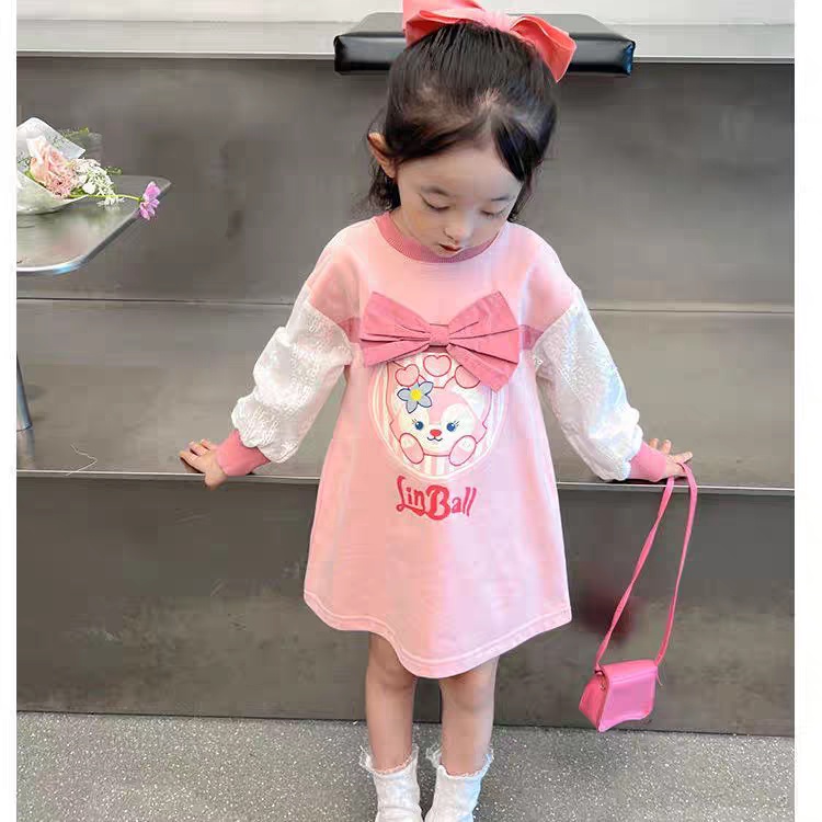 [ NEW KOREAN SERIES - Sully Eun 1-4 Tahun ] Dress Anak Perempuan Korea Style Dres Kualitas Import Dress Knit Kiosbalitaaprillia