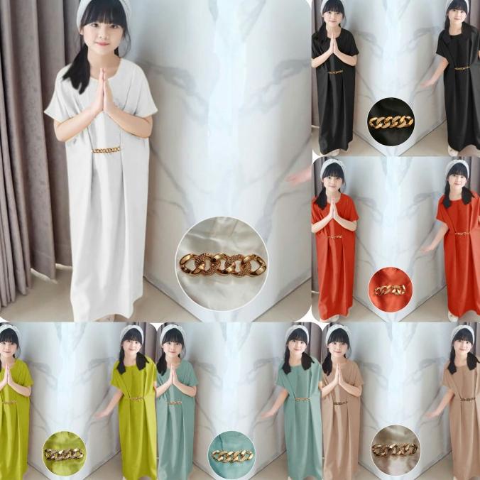 Kaftan Anak Tanggung Usia 11-14 Tahun / Kaftan Wulan