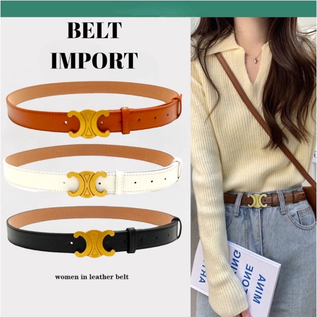 BELTSHOP NEW IKAT PINGGANG WANITA / WOMEN BELT / TALI PINGGANG FASHION 01170-01172