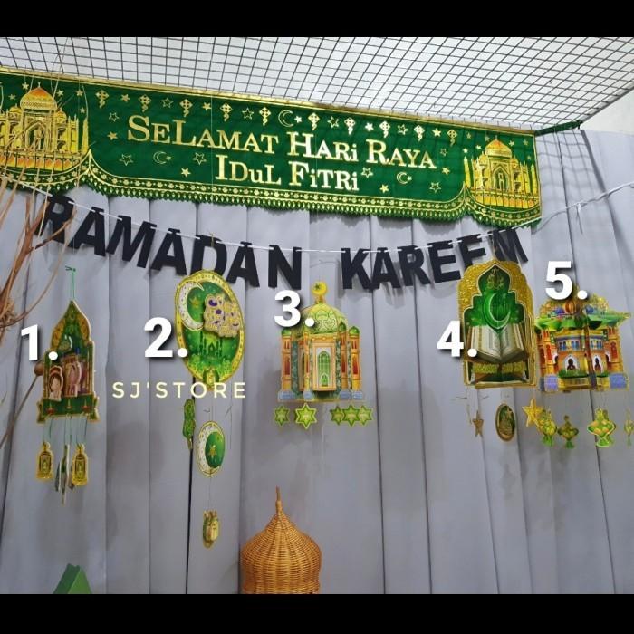

Terbaru Backdrop- Aksesoris Dekorasi Hiasan Gantungan Pintu Lebaran 030