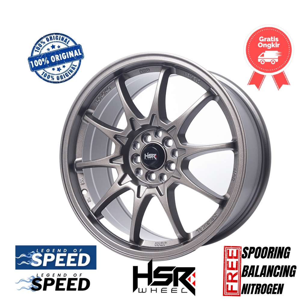 1set Velg HSR + Ban Ring 18