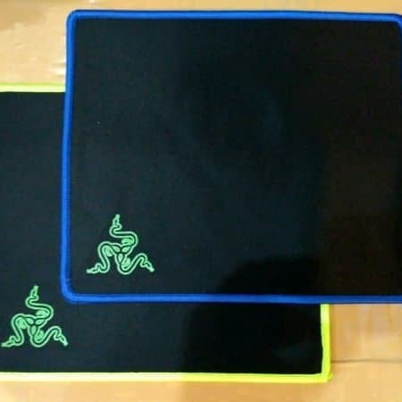 Mousepad Jahit Pinggir Mouse Pad Gaming Logo 25 x 21cm