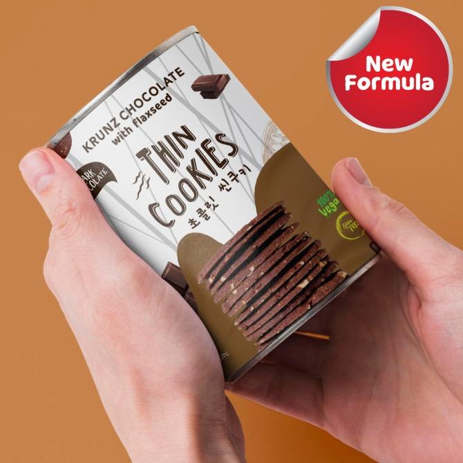 

Woca Thin Cookies Krunz Chocolate Dark Chocolate