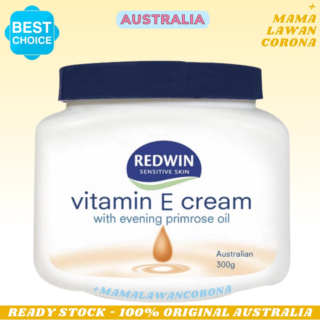 Redwin vitamin E cream with Evening Primrose Oil EPO 300g 300gr 300 g gr gram / Body Lotion 400mL 400 mL