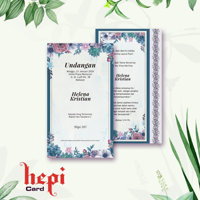 Blangko Undangan HEPI 285