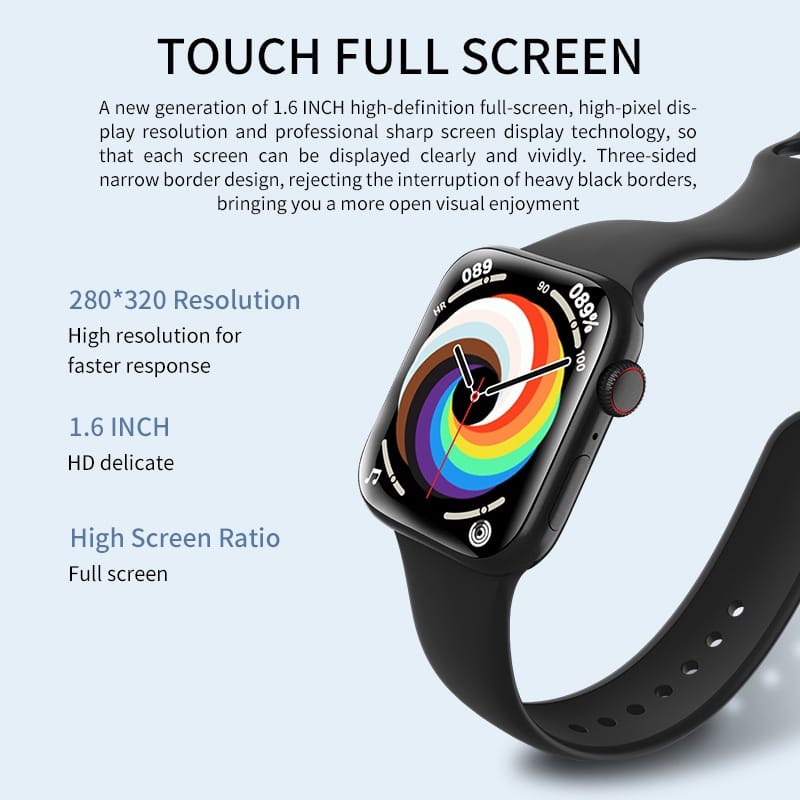 SMARTWATCH HW67 MINI APP WEARFITPRO Full Screen JAM TANGAN SMART WATCH