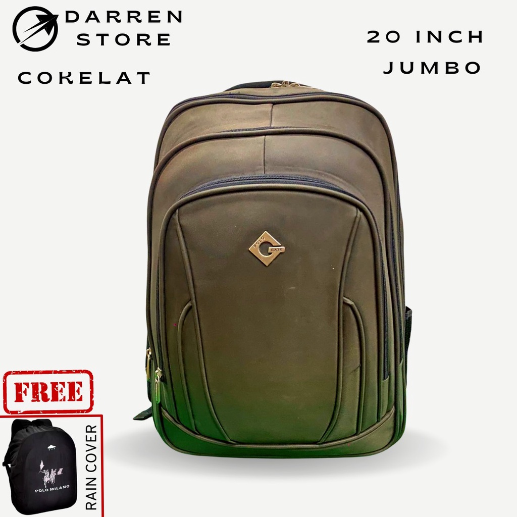 Ransel Polo Winstar Jumbo Ransel 20 imch  Import Tas Kerja Tas Sekolah Anak