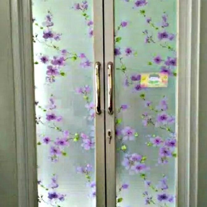 STICKER KACA MOTIF STIKER KACA POLOS&KACA FILM.STIKER KACA MOTIF BUNGA