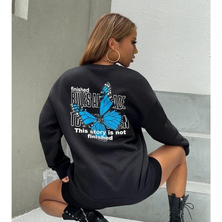 SHEIN Sweater Butterfly