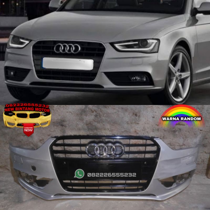 Bumper audi A4 B8.5 tahun 2015 facelift original