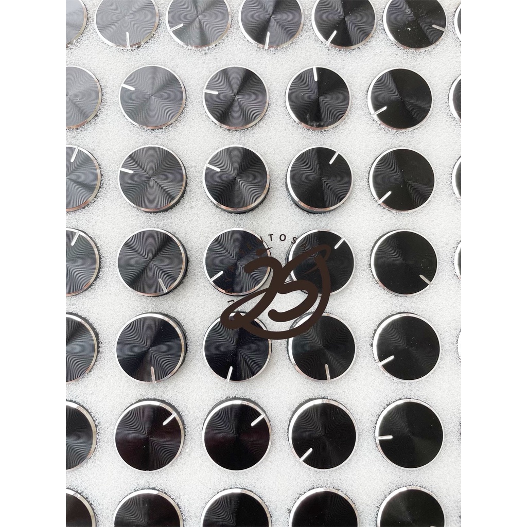 KNOP POTENSIO ALUMUNIUM 20mm KNOP POTENTIO 20 mm 2cm KNOB ROTARY