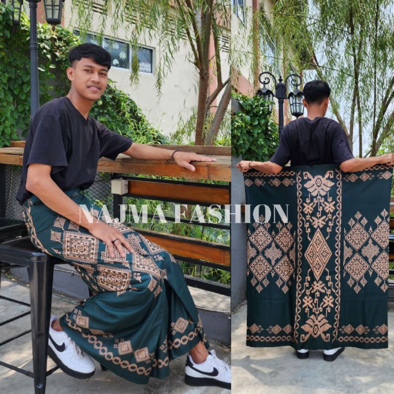 SARUNG BATIK PRIA GOYOR RAYON HALUS ADEM ORIGINAL