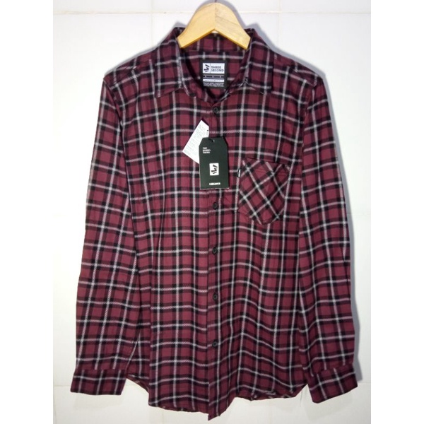 3second Kemeja Flanel Pria 030422 Original