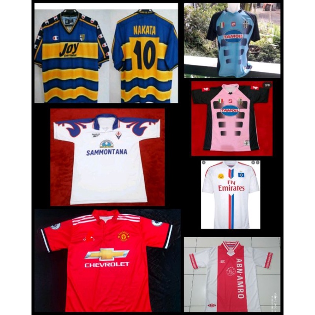 Jersey parma 1999/2000 Home/Jersey Man Utd 2017 Home/Jersey Parma 2001 2002 Home/Jersey Ajax 1994 Ho